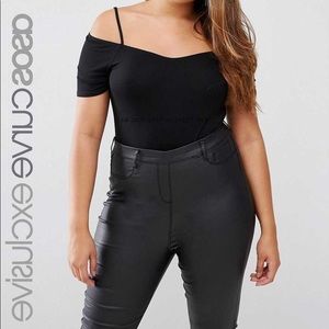 ASOS CURVE Body With Cold Shoulder